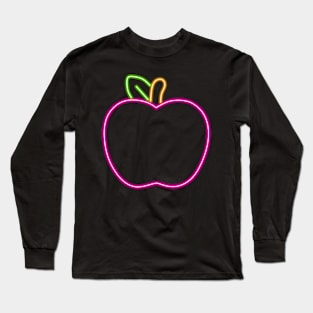 Apple Line Light Long Sleeve T-Shirt